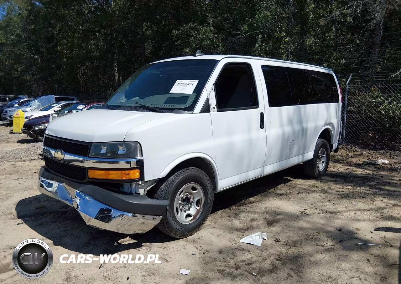 2017 Chevrolet Express 2500 Lt VIN:1GAWGFFG2H1338172 - 2