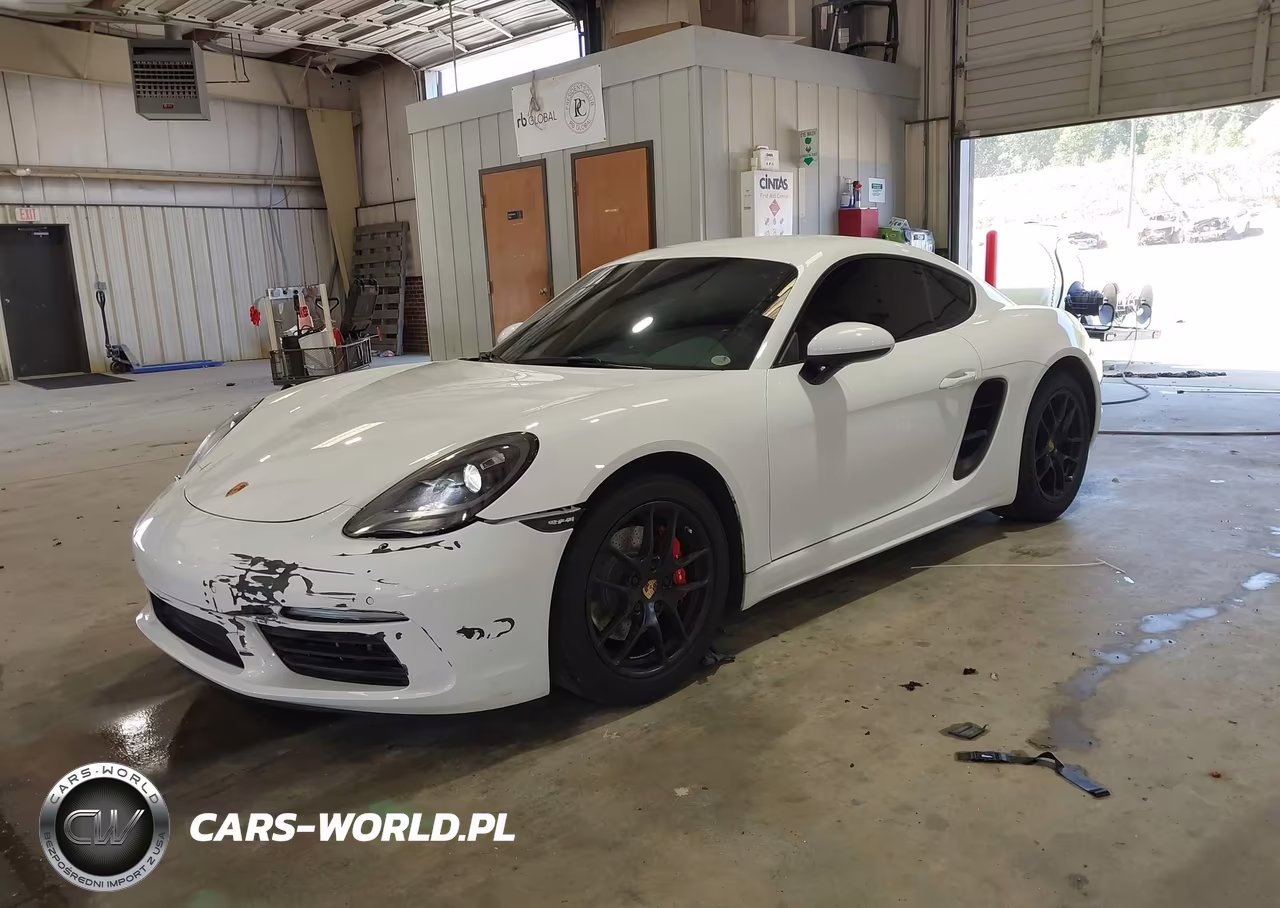 2019 Porsche 718 Cayman VIN:WP0AA2A85KS260273 - 2
