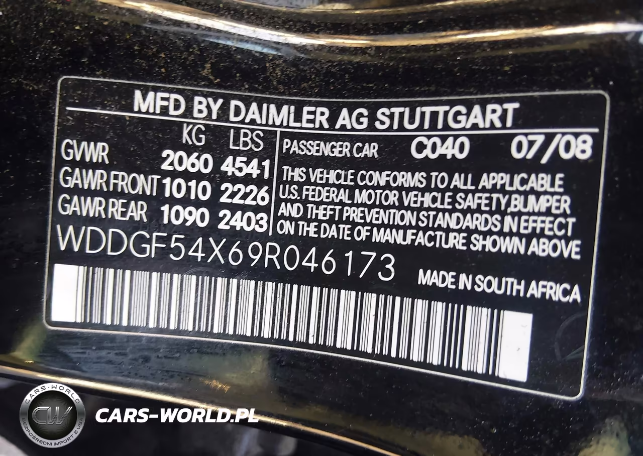 2009 Mercedes-Benz C 300 3.0L Luxury-Sport VIN:WDDGF54X69R046173 - 9