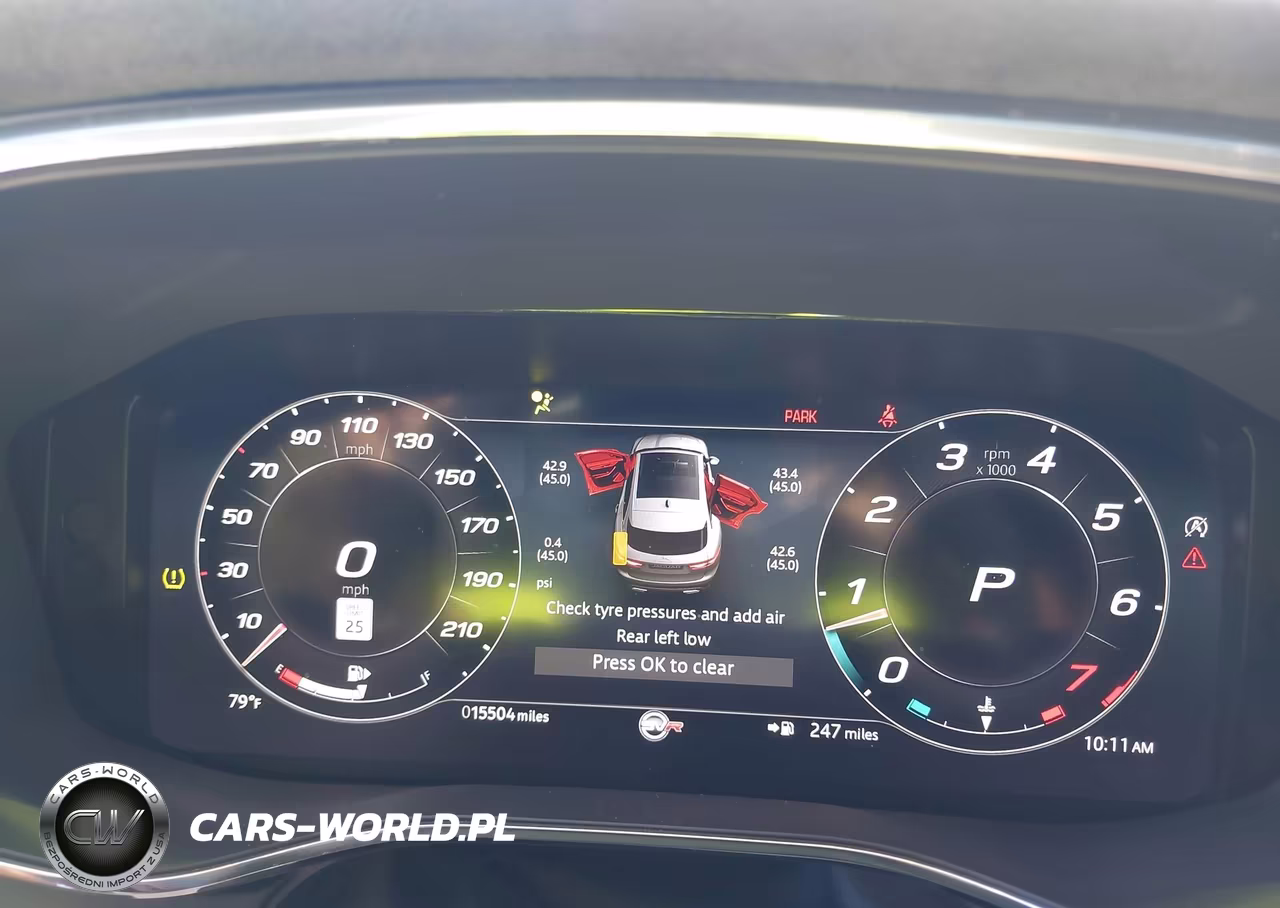 2024 Jaguar F-Pace Svr P550 Awd Automatic VIN:SADCZ2EE5RA719971 - 7