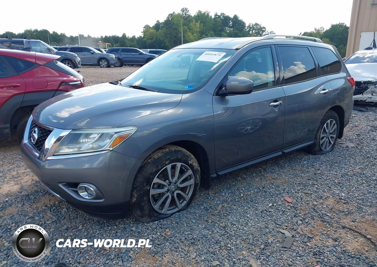 2015 Nissan Pathfinder Sv VIN:5N1AR2MM3FC721743 - 2