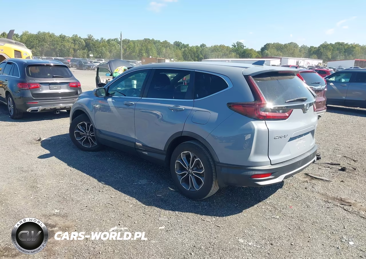 2022 Honda Cr-V Awd Ex VIN:5J6RW2H51NA001266 - 3