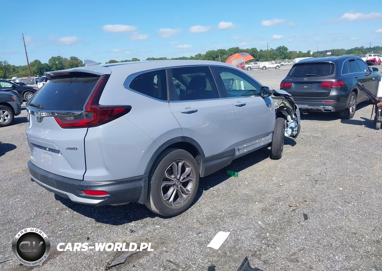 2022 Honda Cr-V Awd Ex VIN:5J6RW2H51NA001266 - 4