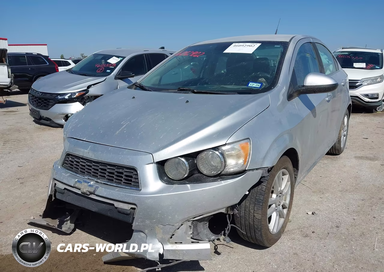 2012 Chevrolet Sonic 2Lt VIN:1G1JC5SH9C4162078 - 2