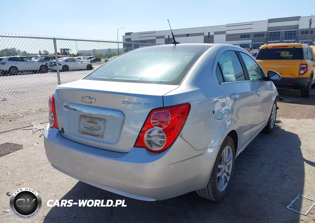 2012 Chevrolet Sonic 2Lt VIN:1G1JC5SH9C4162078 - 4