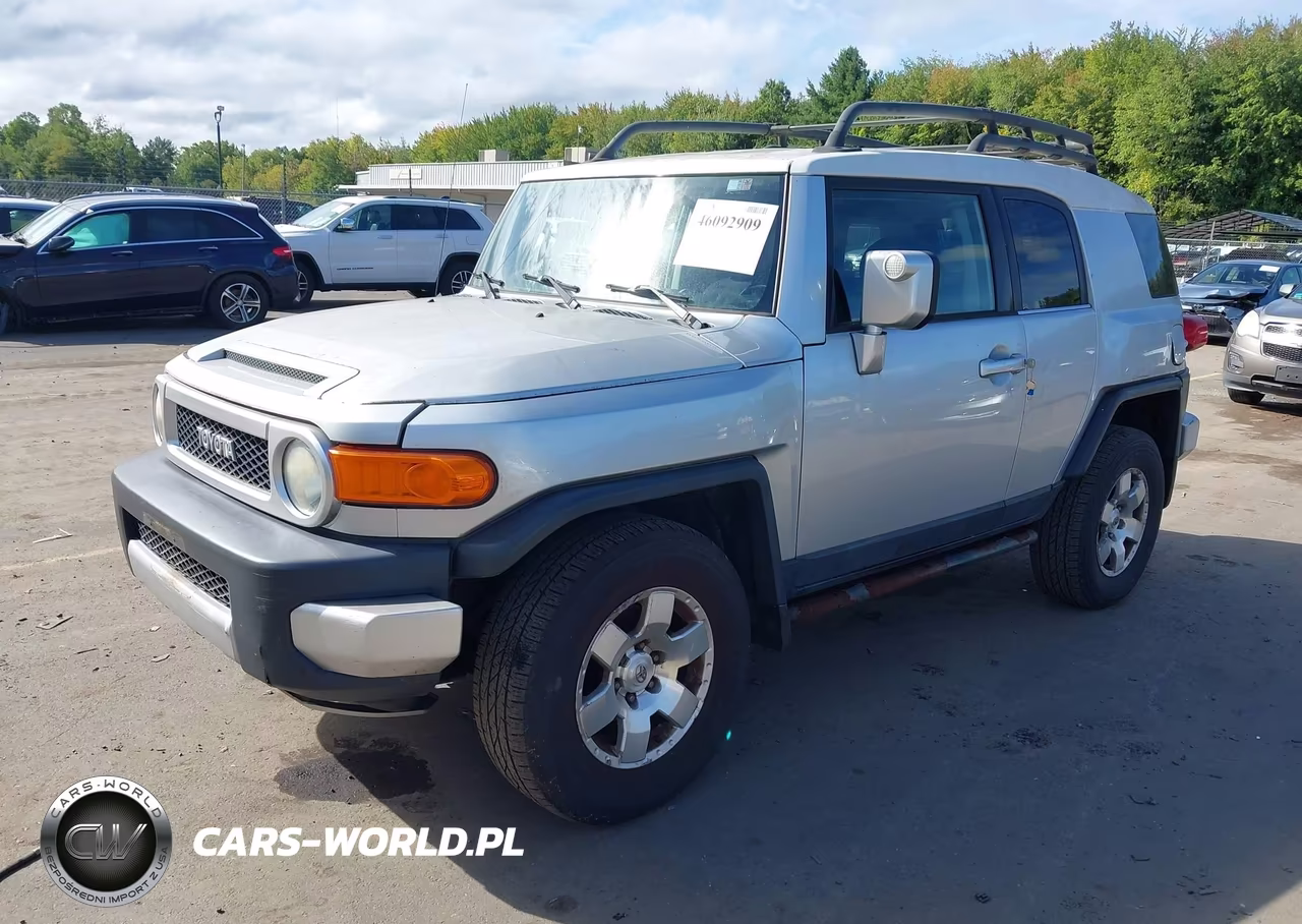 2007 Toyota Fj Cruiser VIN:JTEBU11F770001335 - 2