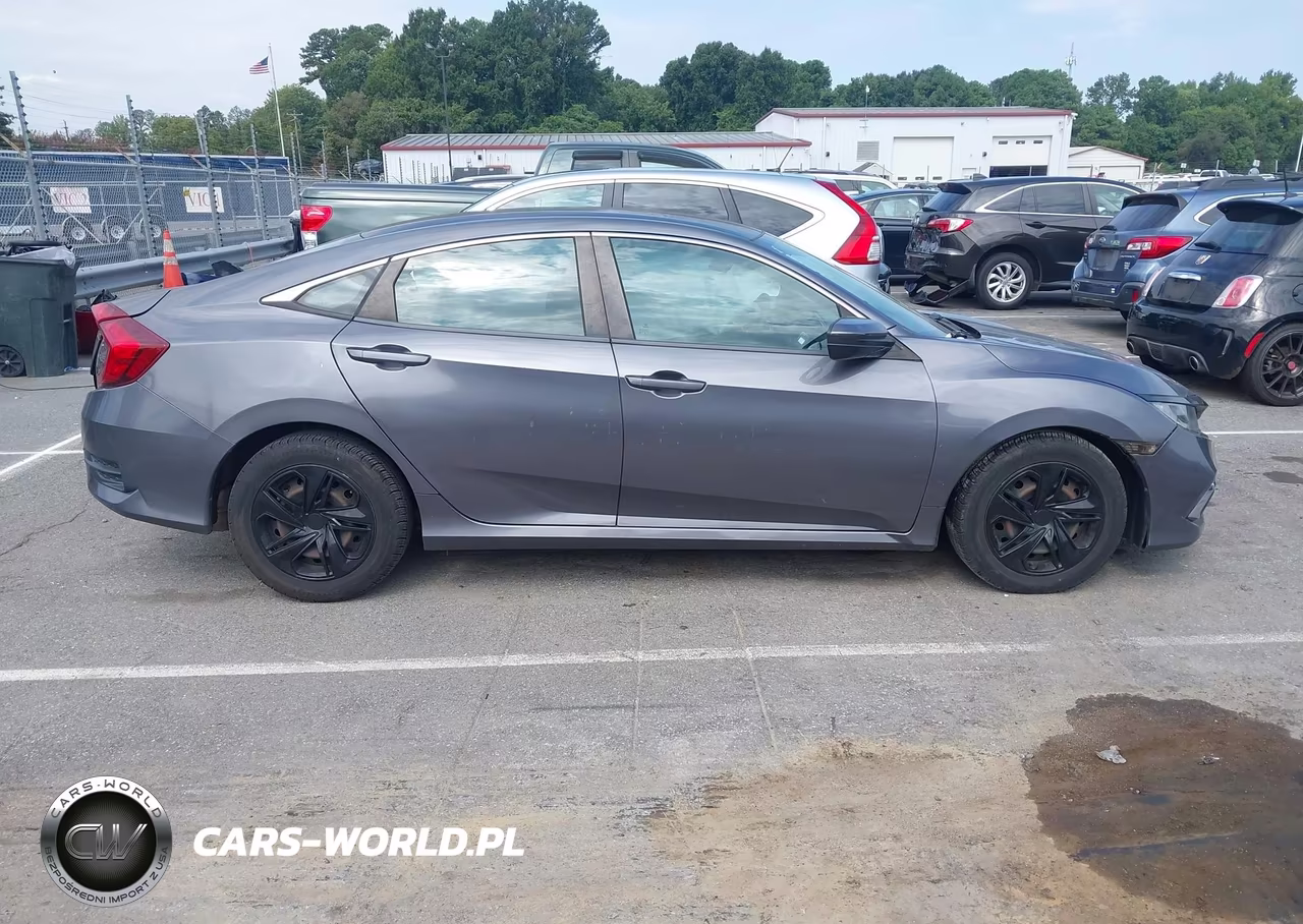 2019 Honda Civic Lx VIN:2HGFC2F66KH579679 - 13