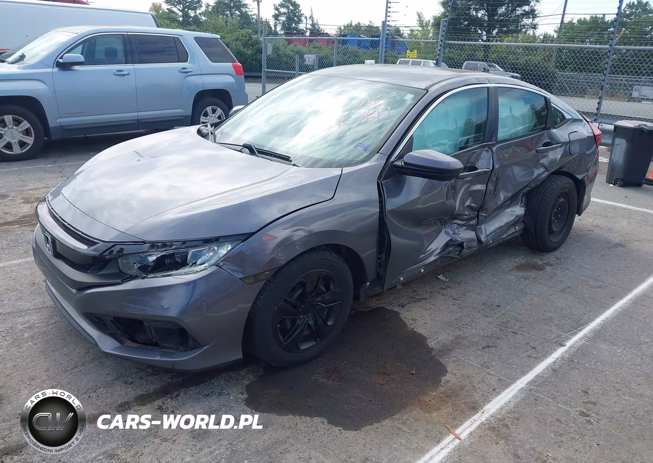 2019 Honda Civic Lx VIN:2HGFC2F66KH579679 - 2