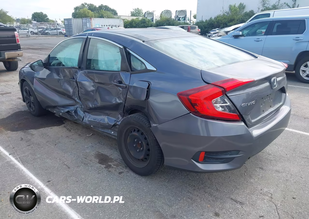 2019 Honda Civic Lx VIN:2HGFC2F66KH579679 - 3