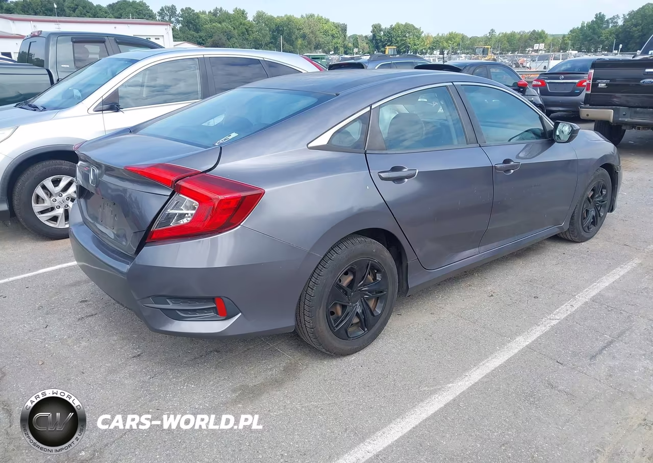 2019 Honda Civic Lx VIN:2HGFC2F66KH579679 - 4