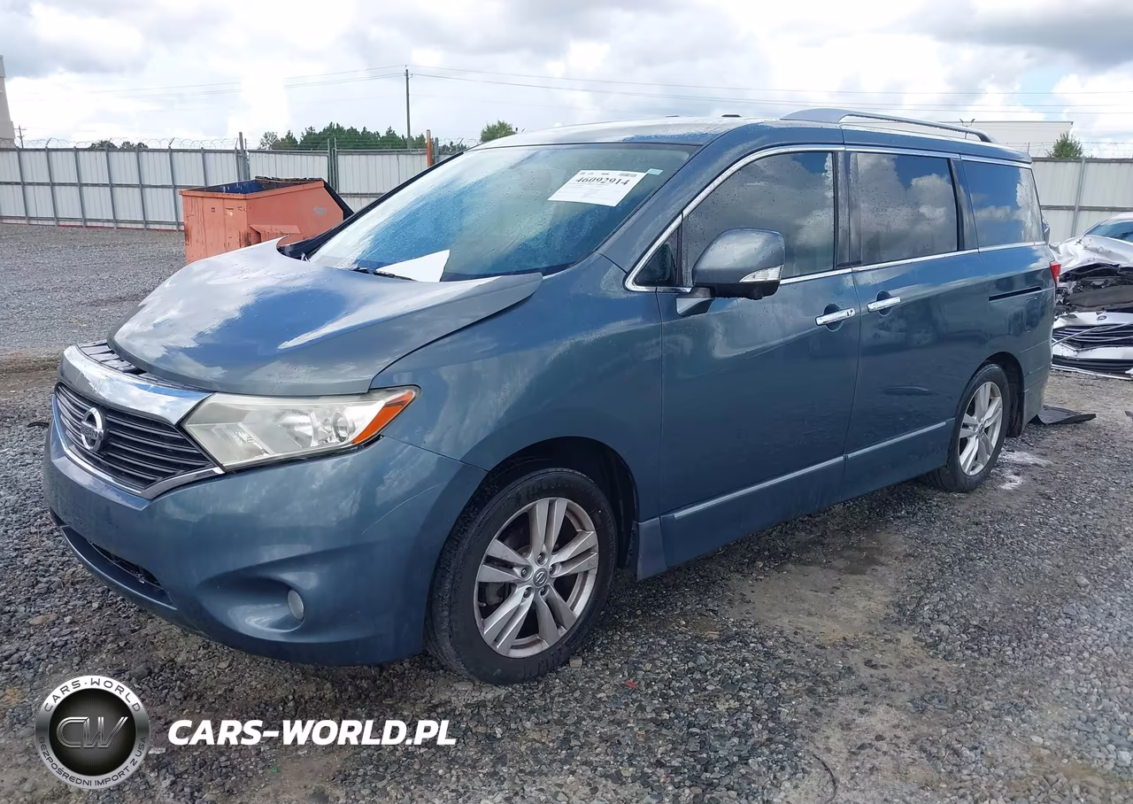 2013 Nissan Quest Le VIN:JN8AE2KP9D9062966 - 2