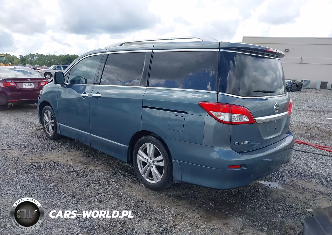 2013 Nissan Quest Le VIN:JN8AE2KP9D9062966 - 3