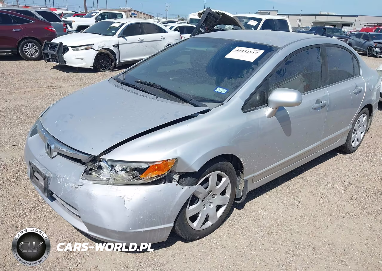 2008 Honda Civic Lx VIN:1HGFA16588L063844 - 2