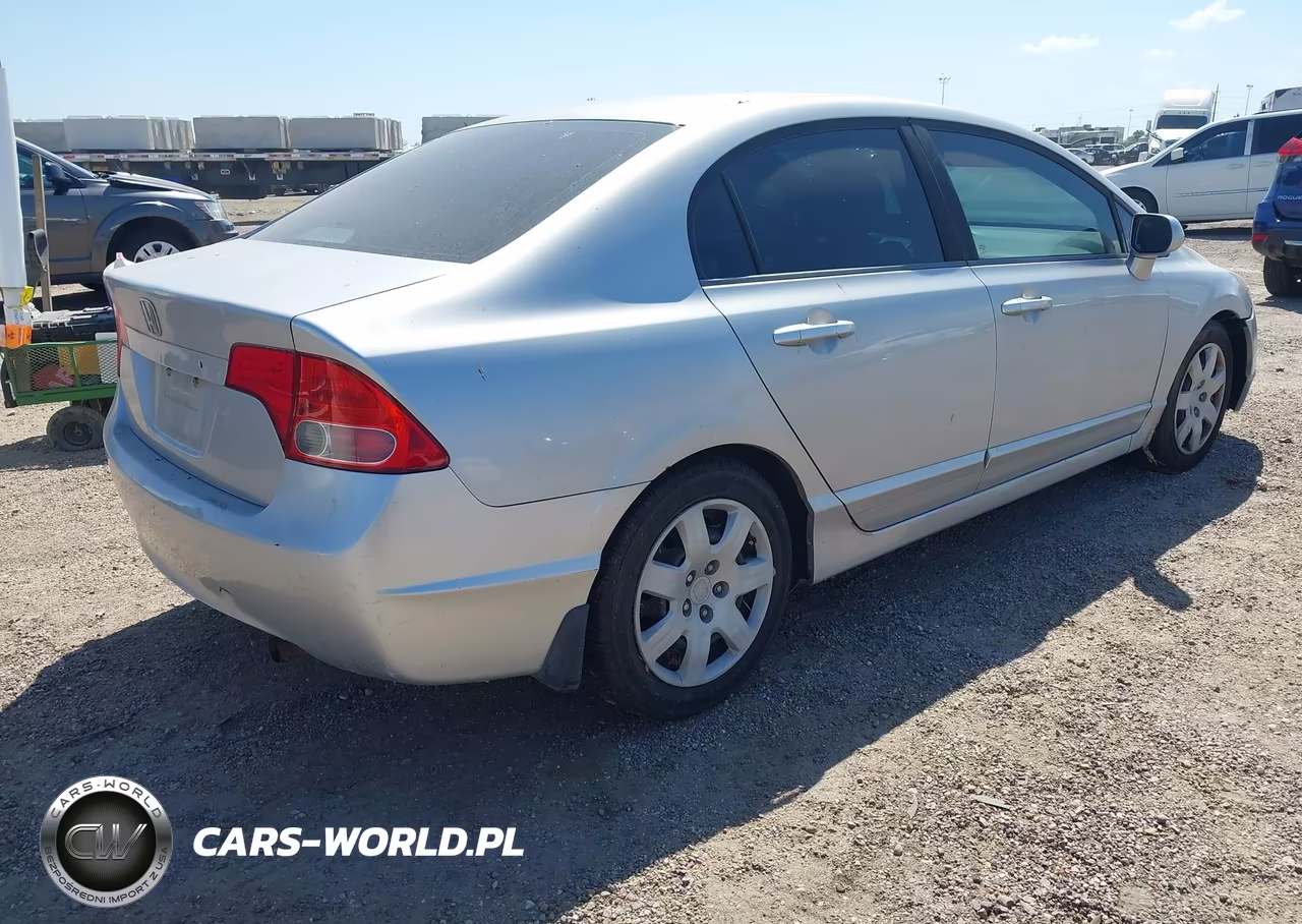 2008 Honda Civic Lx VIN:1HGFA16588L063844 - 4