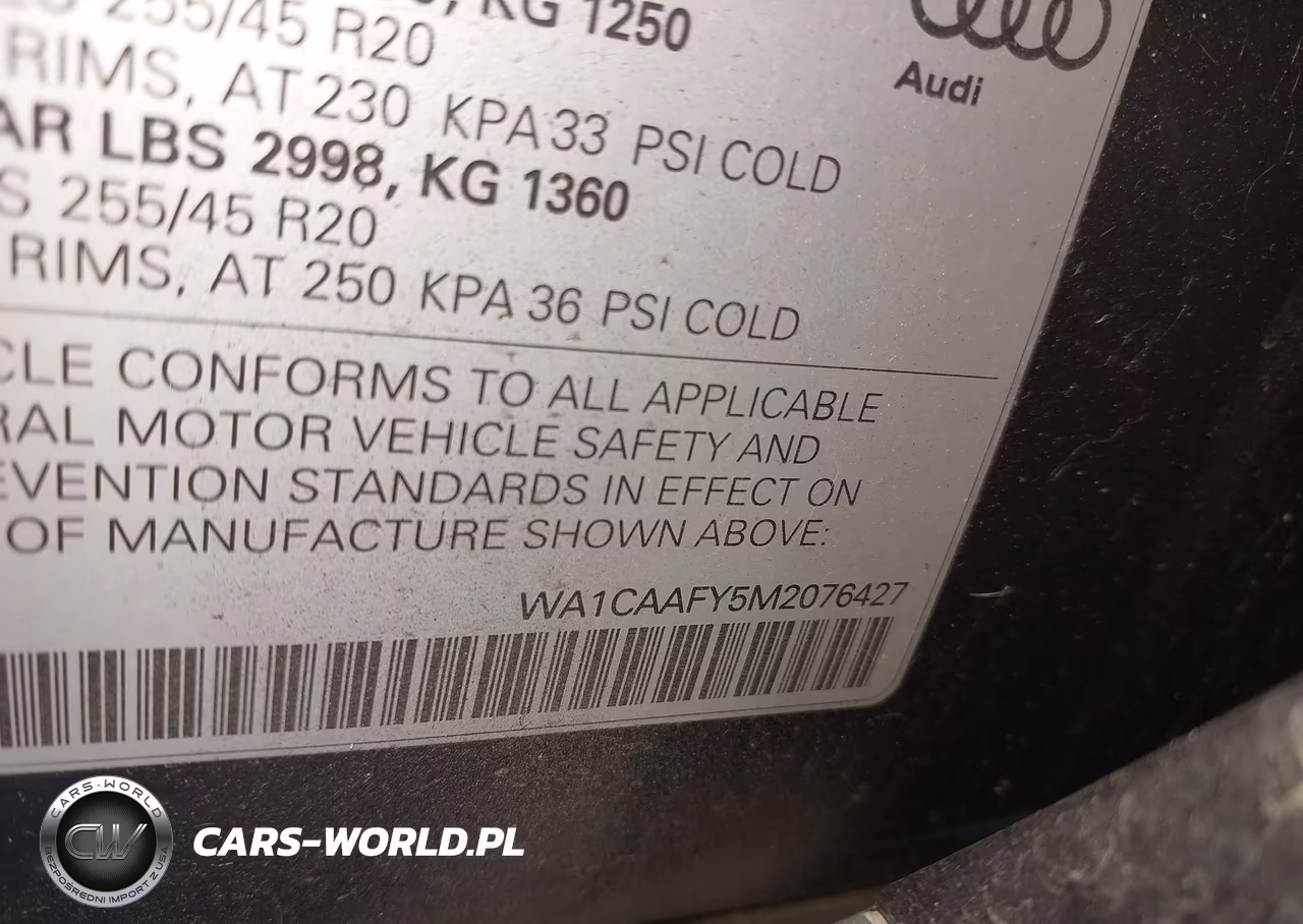 2021 Audi Q5 Prestige 45 Tfsi Quattro S Tronic VIN:WA1CAAFY5M2076427 - 9