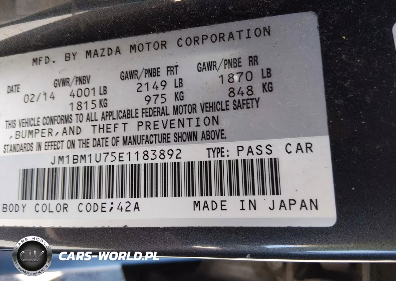 2014 Mazda Mazda3 I Sport VIN:JM1BM1U75E1183892 - 9