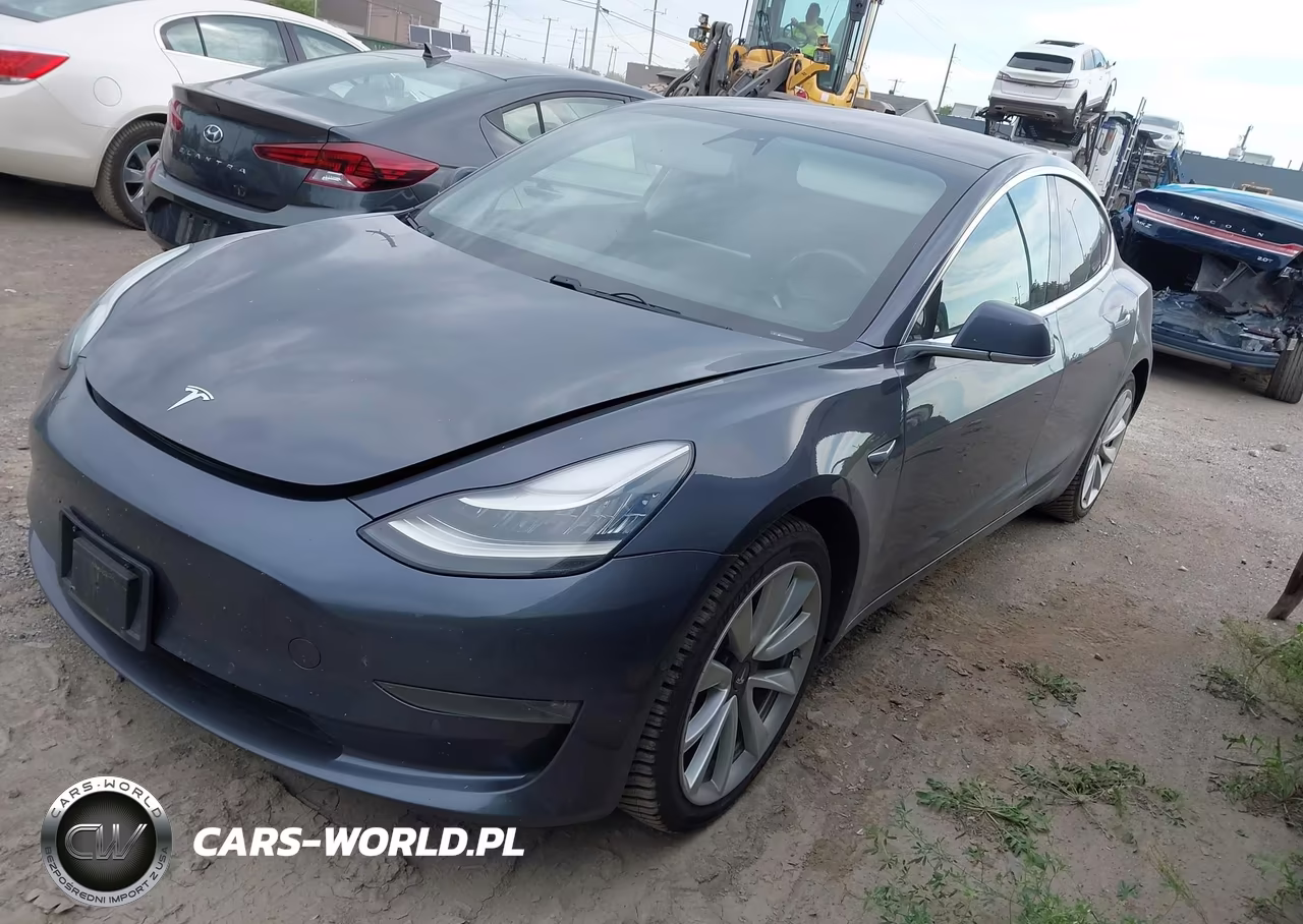 2018 Tesla Model 3 Long Range-Mid Range VIN:5YJ3E1EA9JF059363 - 2
