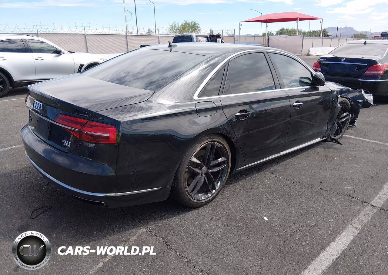 2015 Audi A8 4.0T VIN:WAUJ2AFD0FN008039 - 4