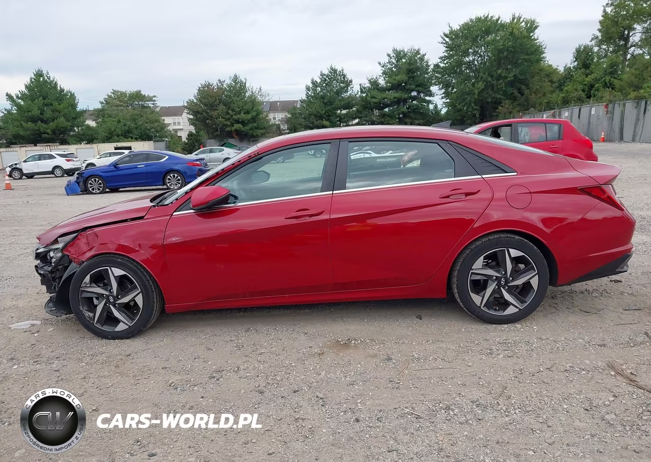 2021 Hyundai Elantra Sel VIN:KMHLN4AG7MU161280 - 15