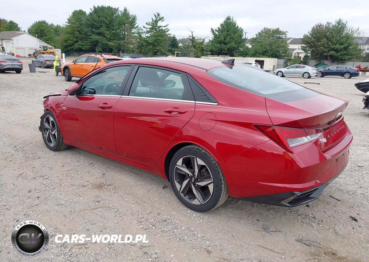 2021 Hyundai Elantra Sel VIN:KMHLN4AG7MU161280 - 3