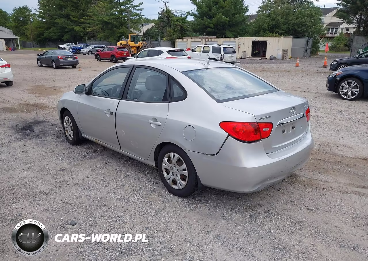 2010 Hyundai Elantra Gls VIN:KMHDU4AD1AU865919 - 3