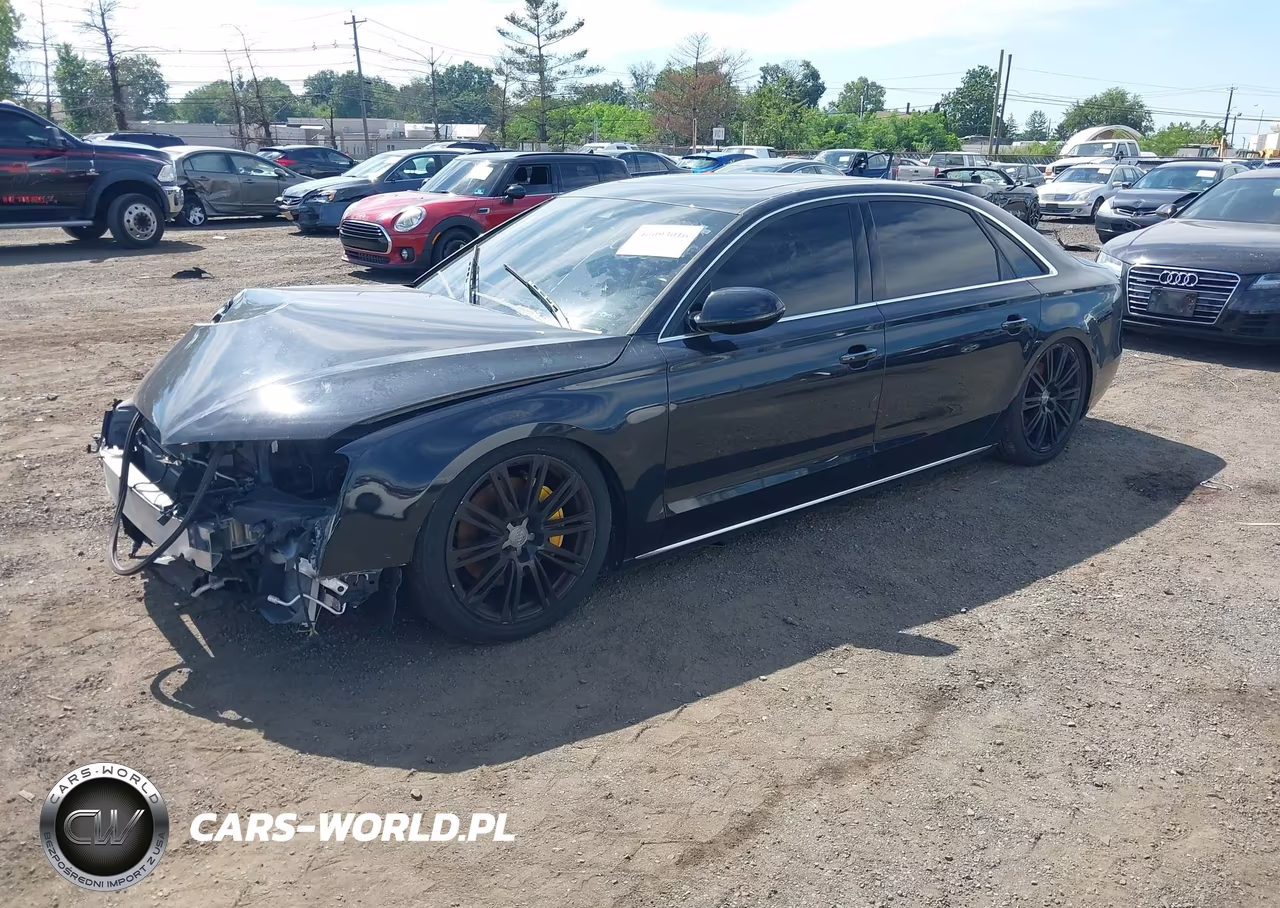 2014 Audi A8 L 3.0T VIN:WAURGAFD2EN008577 - 2
