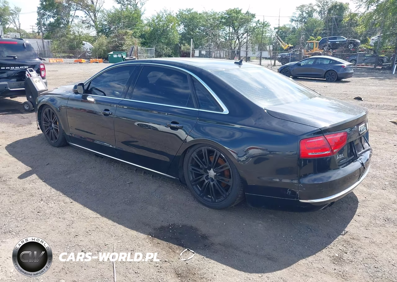 2014 Audi A8 L 3.0T VIN:WAURGAFD2EN008577 - 3