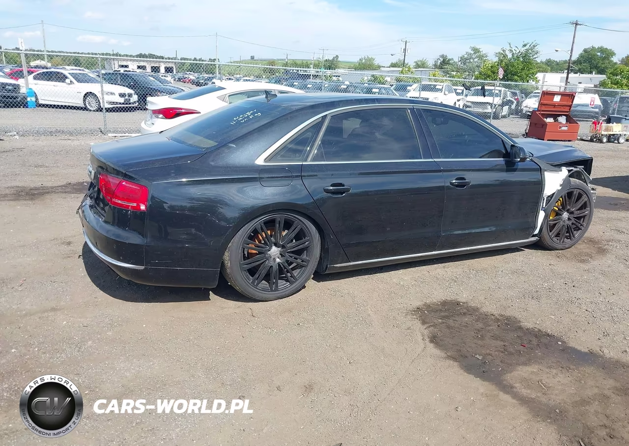 2014 Audi A8 L 3.0T VIN:WAURGAFD2EN008577 - 4