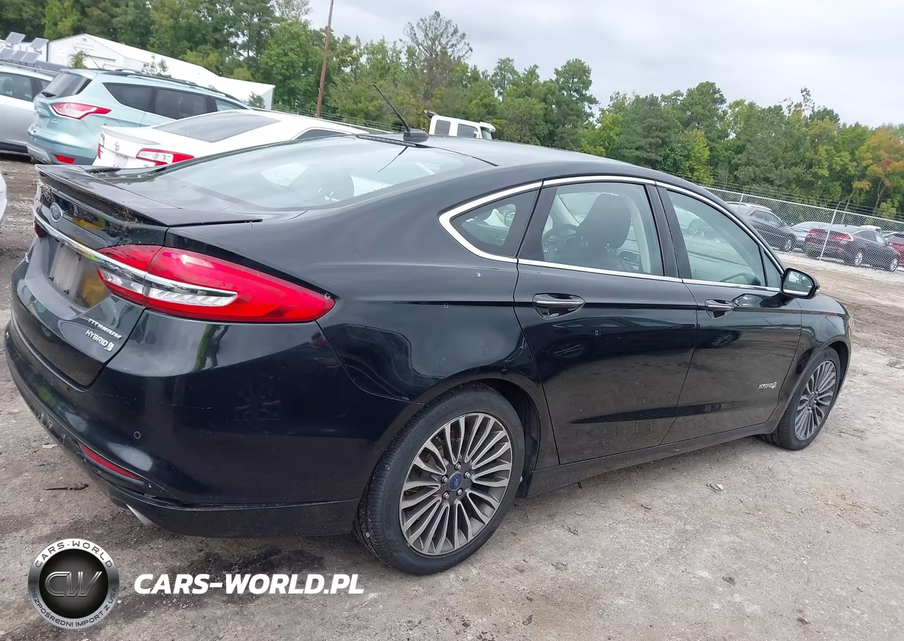 2017 Ford Fusion Hybrid Titanium VIN:3FA6P0RU8HR224095 - 13