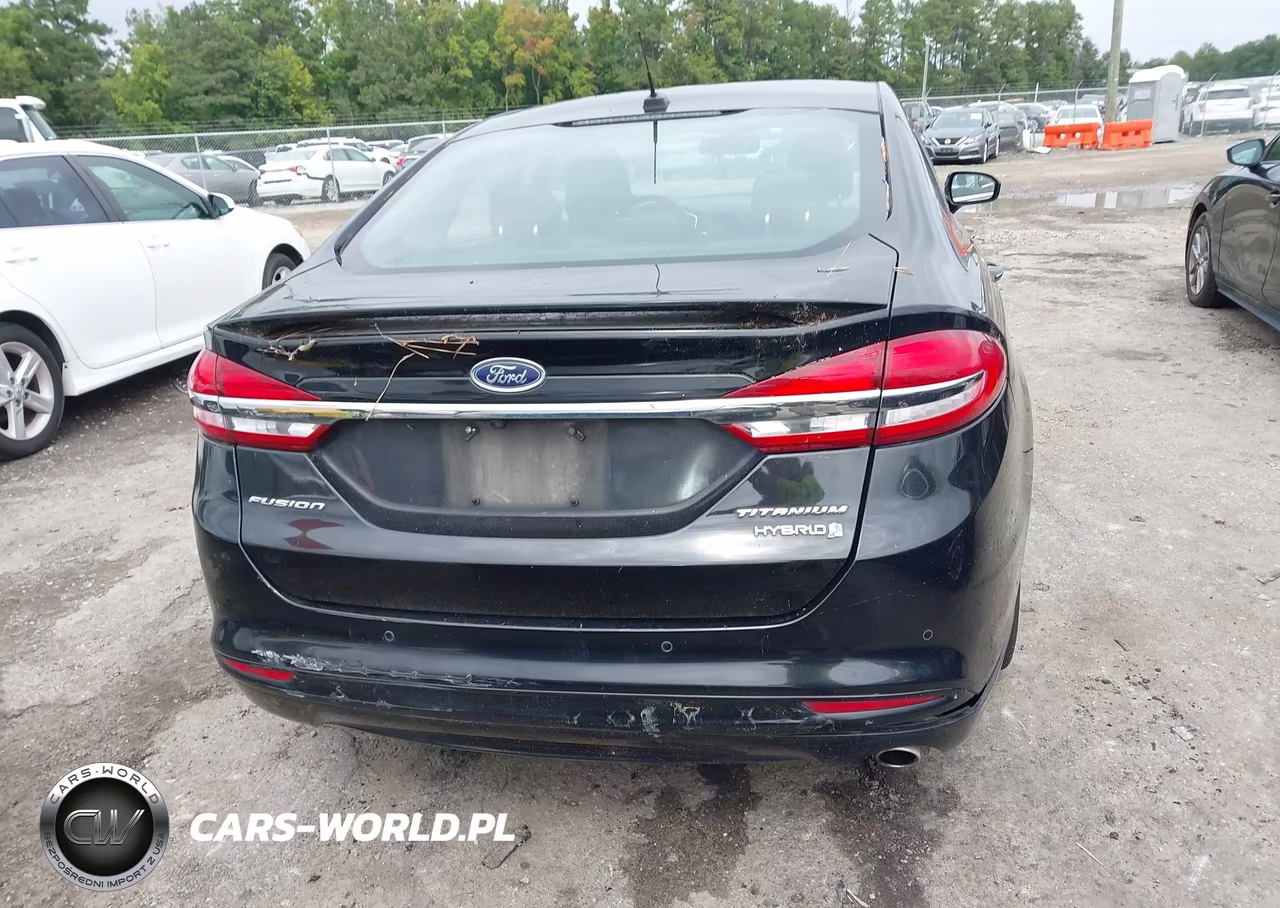 2017 Ford Fusion Hybrid Titanium VIN:3FA6P0RU8HR224095 - 16
