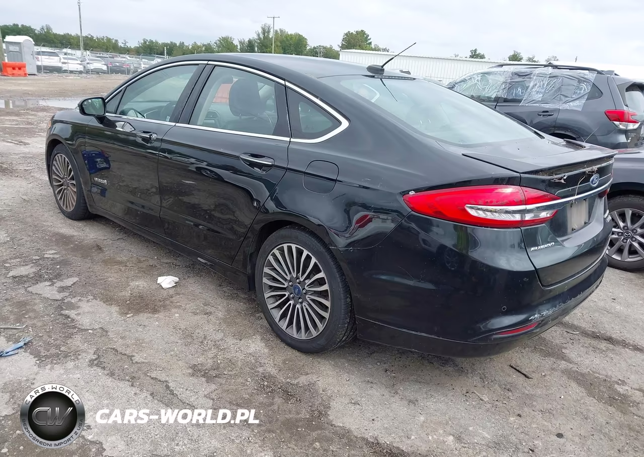 2017 Ford Fusion Hybrid Titanium VIN:3FA6P0RU8HR224095 - 3