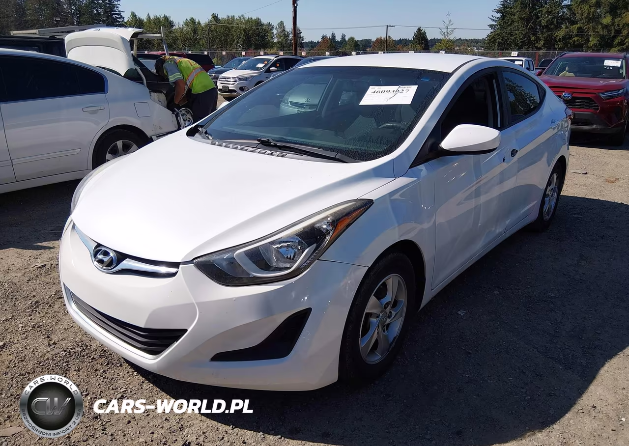 2015 Hyundai Elantra Se VIN:5NPDH4AE0FH573374 - 2