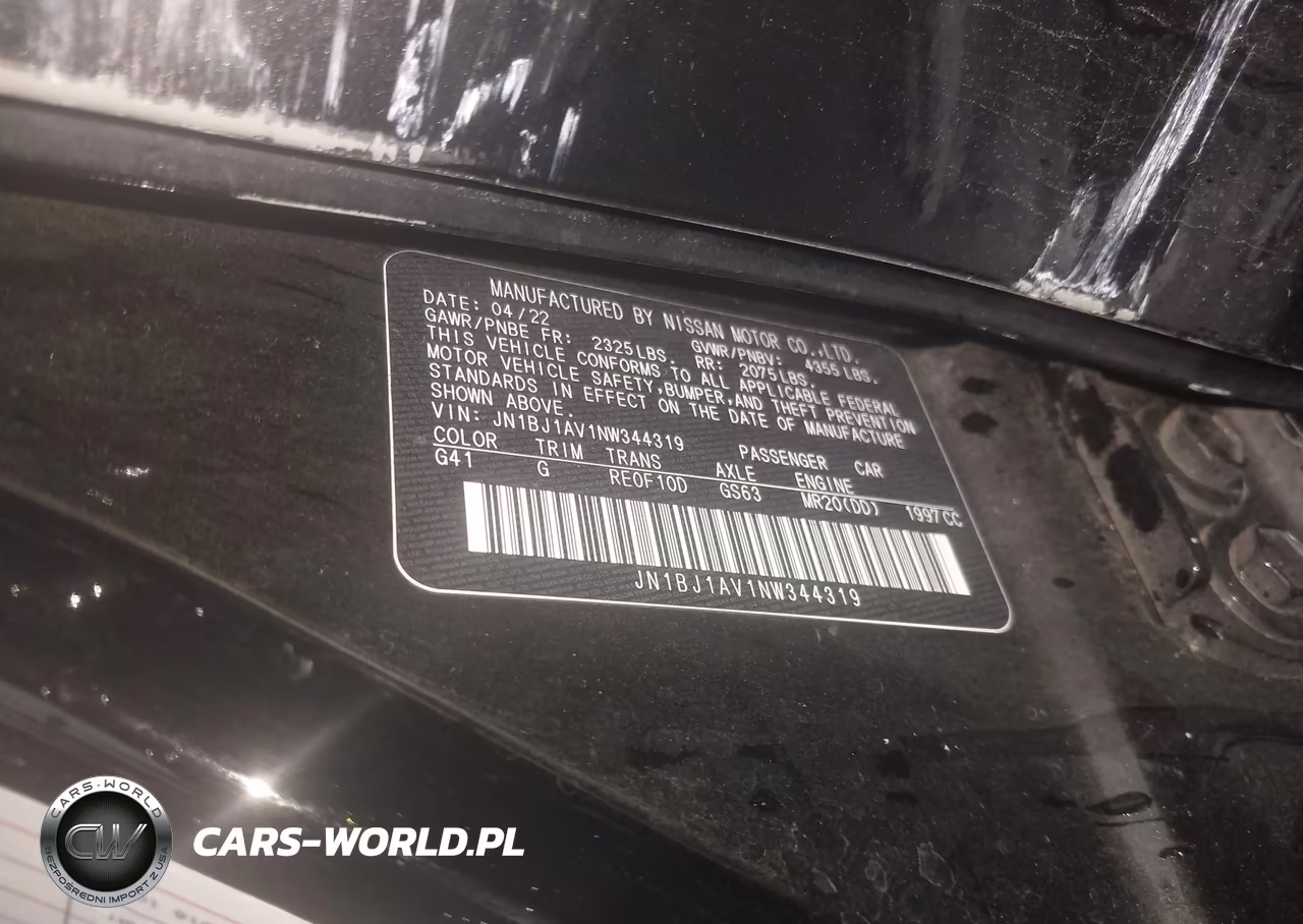 2022 Nissan Rogue Sport S Fwd Xtronic Cvt VIN:JN1BJ1AV1NW344319 - 9