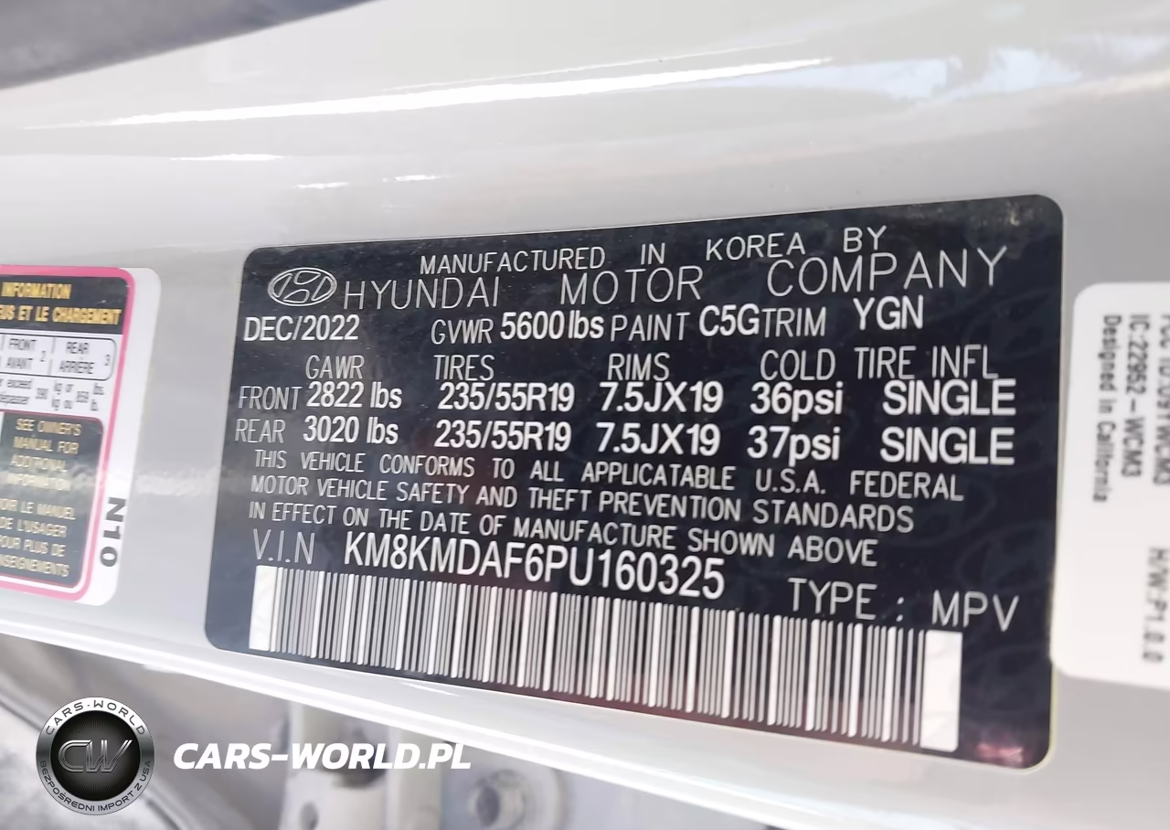 2023 Hyundai Ioniq 5 Se VIN:KM8KMDAF6PU160325 - 9