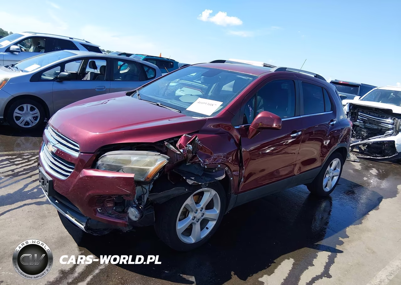 2016 Chevrolet Trax Ltz VIN:3GNCJMSB6GL119515 - 2