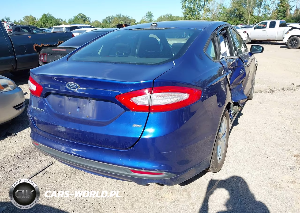 2013 Ford Fusion Se VIN:3FA6P0H74DR111668 - 4