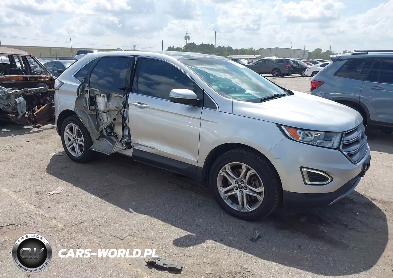 2017 Ford Edge Titanium VIN:2FMPK3K85HBC43807 - 1