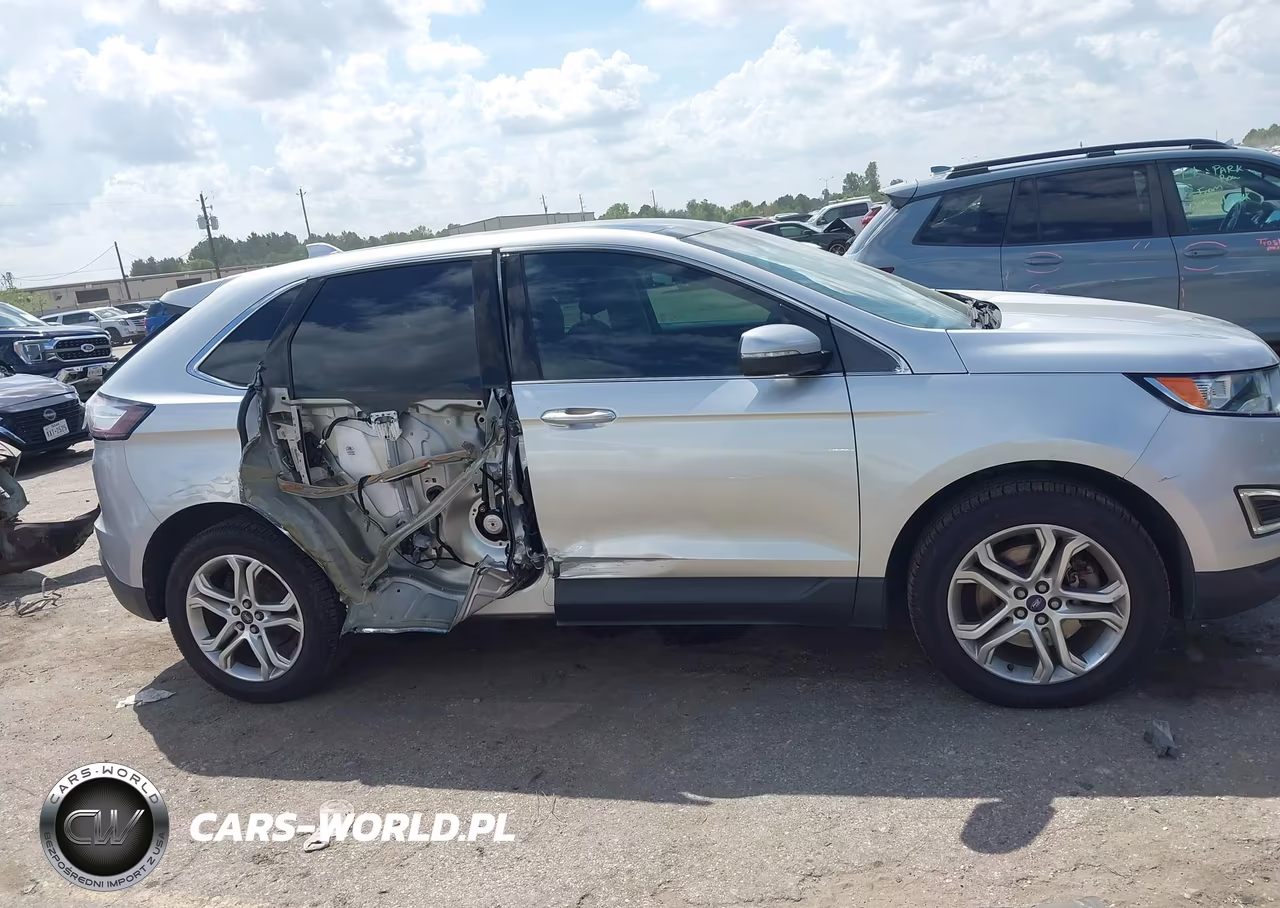 2017 Ford Edge Titanium VIN:2FMPK3K85HBC43807 - 14