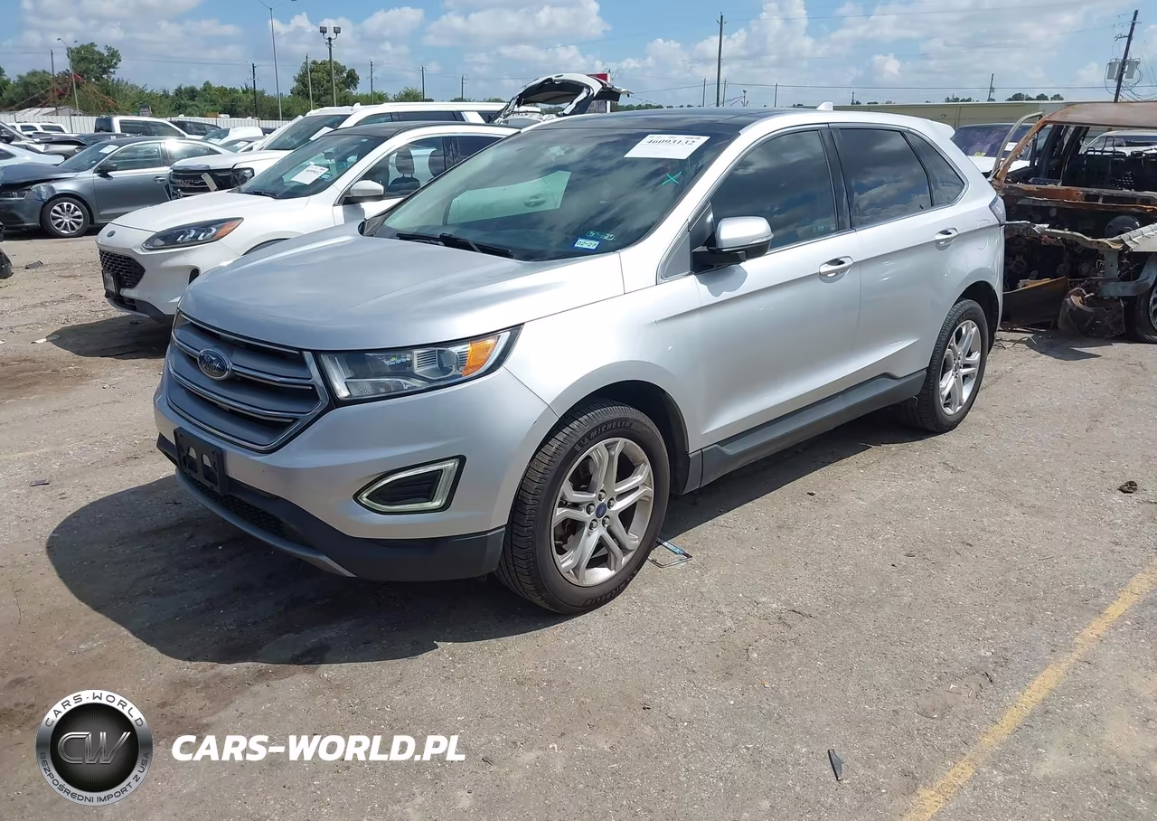 2017 Ford Edge Titanium VIN:2FMPK3K85HBC43807 - 2