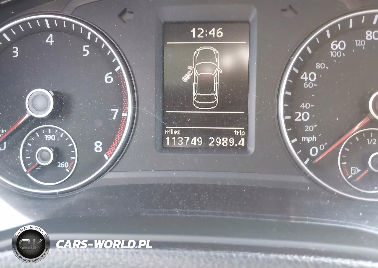 2012 Volkswagen Passat 3.6L V6 Se VIN:1VWBM7A36CC100375 - 15