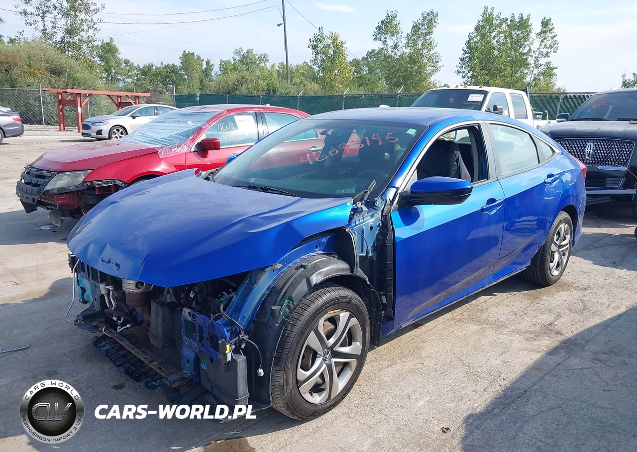 2017 Honda Civic Lx VIN:19XFC2F50HE050545 - 2