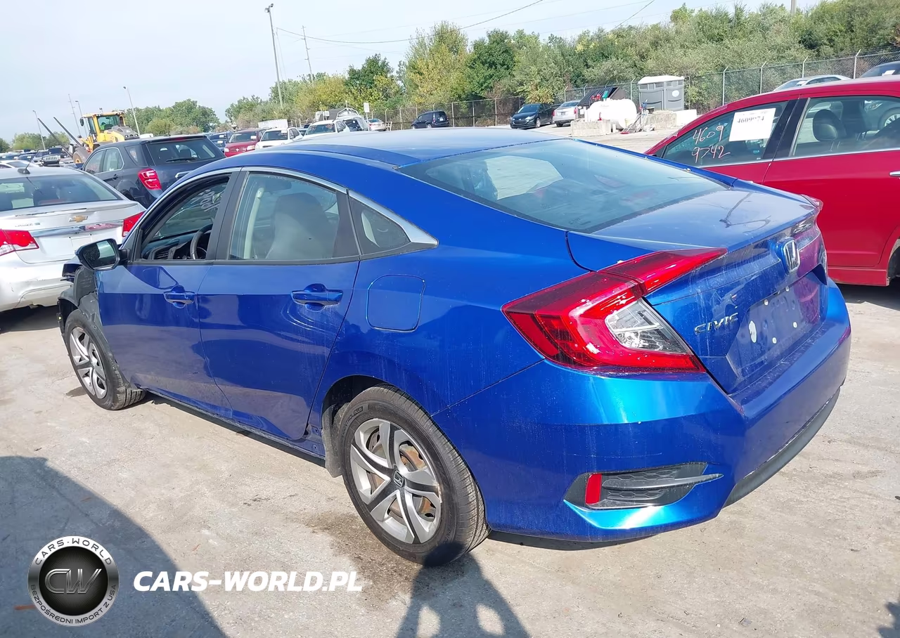 2017 Honda Civic Lx VIN:19XFC2F50HE050545 - 3