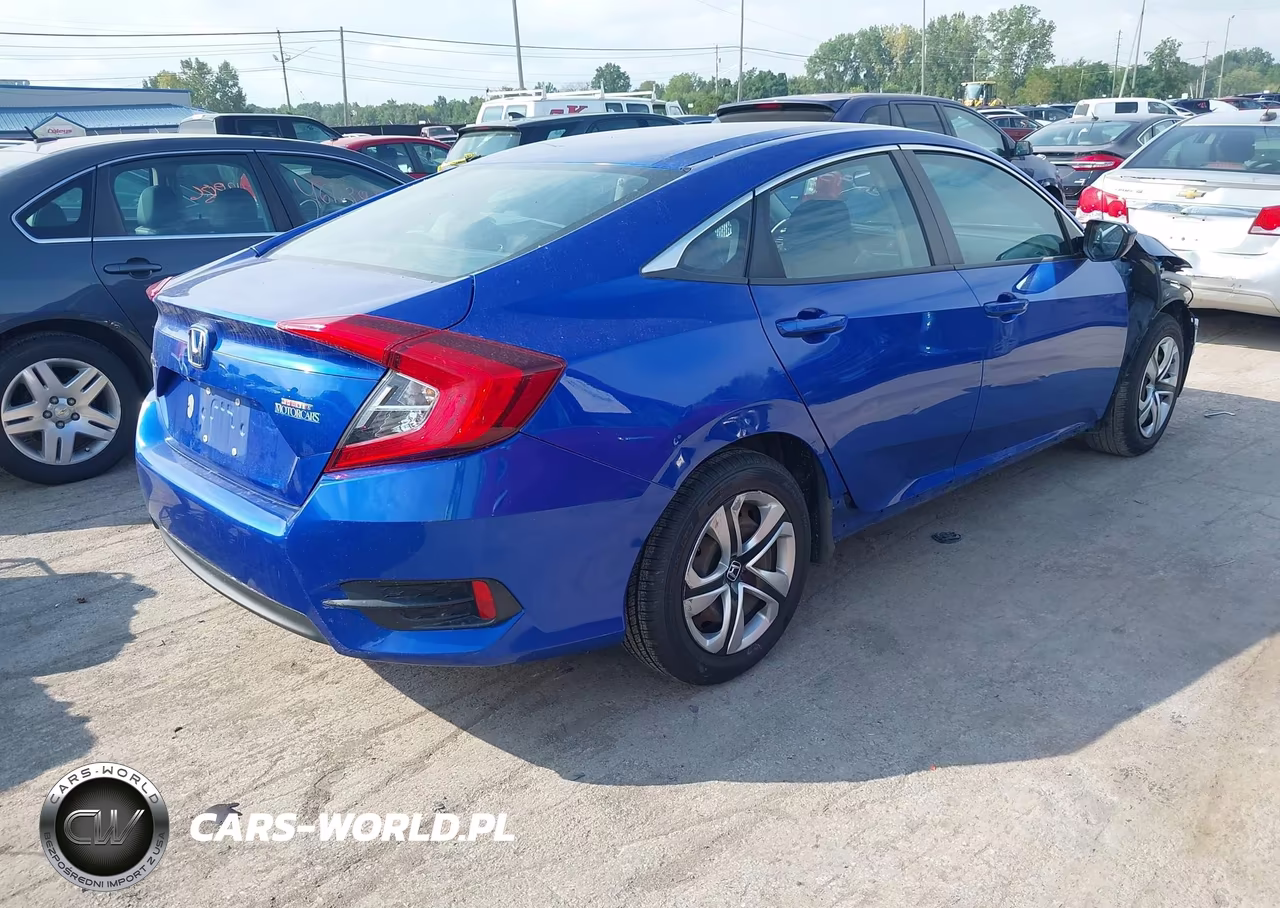 2017 Honda Civic Lx VIN:19XFC2F50HE050545 - 4