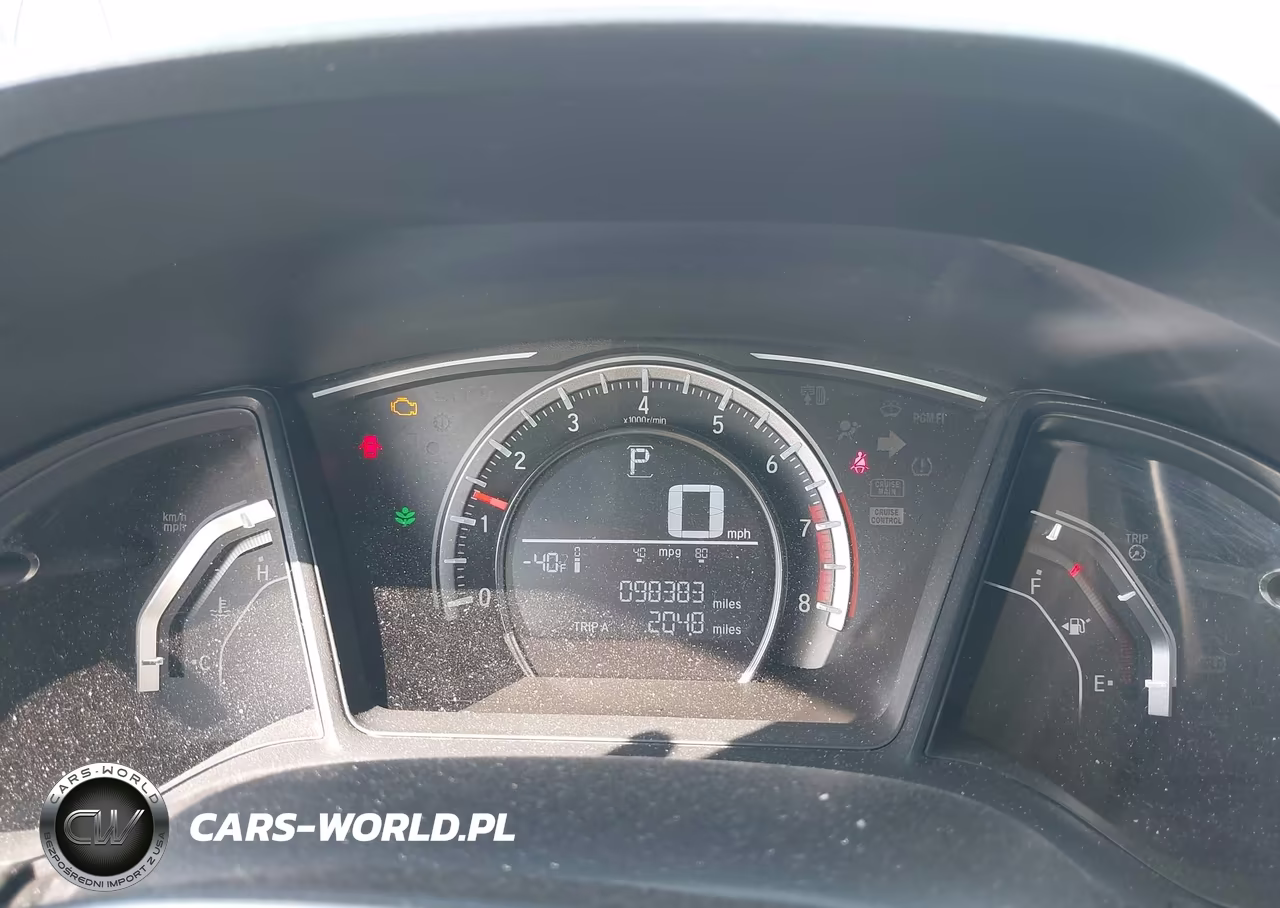2017 Honda Civic Lx VIN:19XFC2F50HE050545 - 7