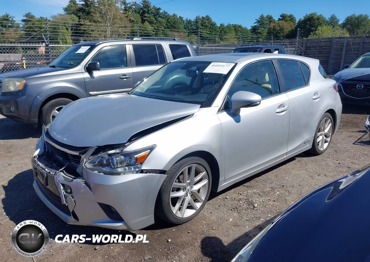 2014 Lexus Ct 200H VIN:JTHKD5BH3E2203357 - 2