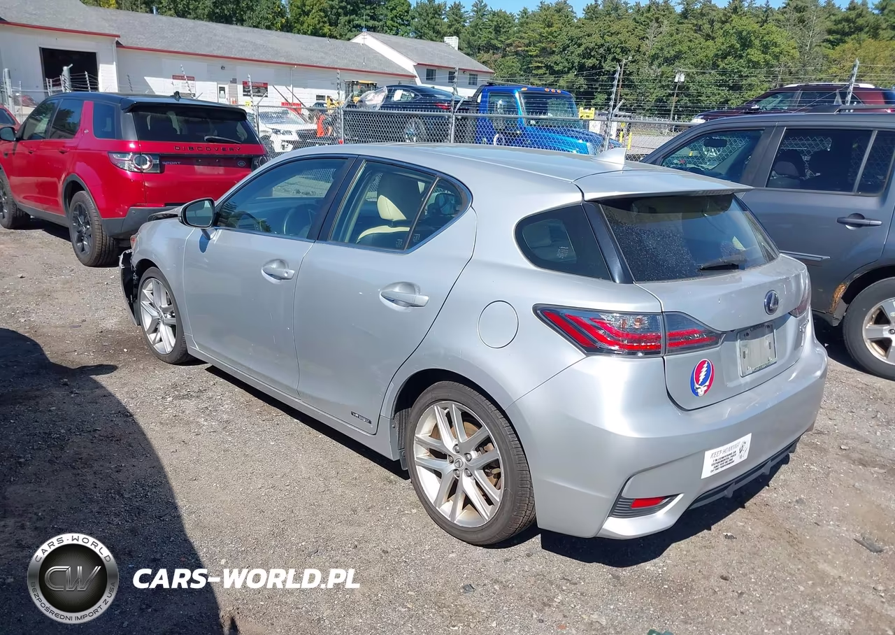 2014 Lexus Ct 200H VIN:JTHKD5BH3E2203357 - 3