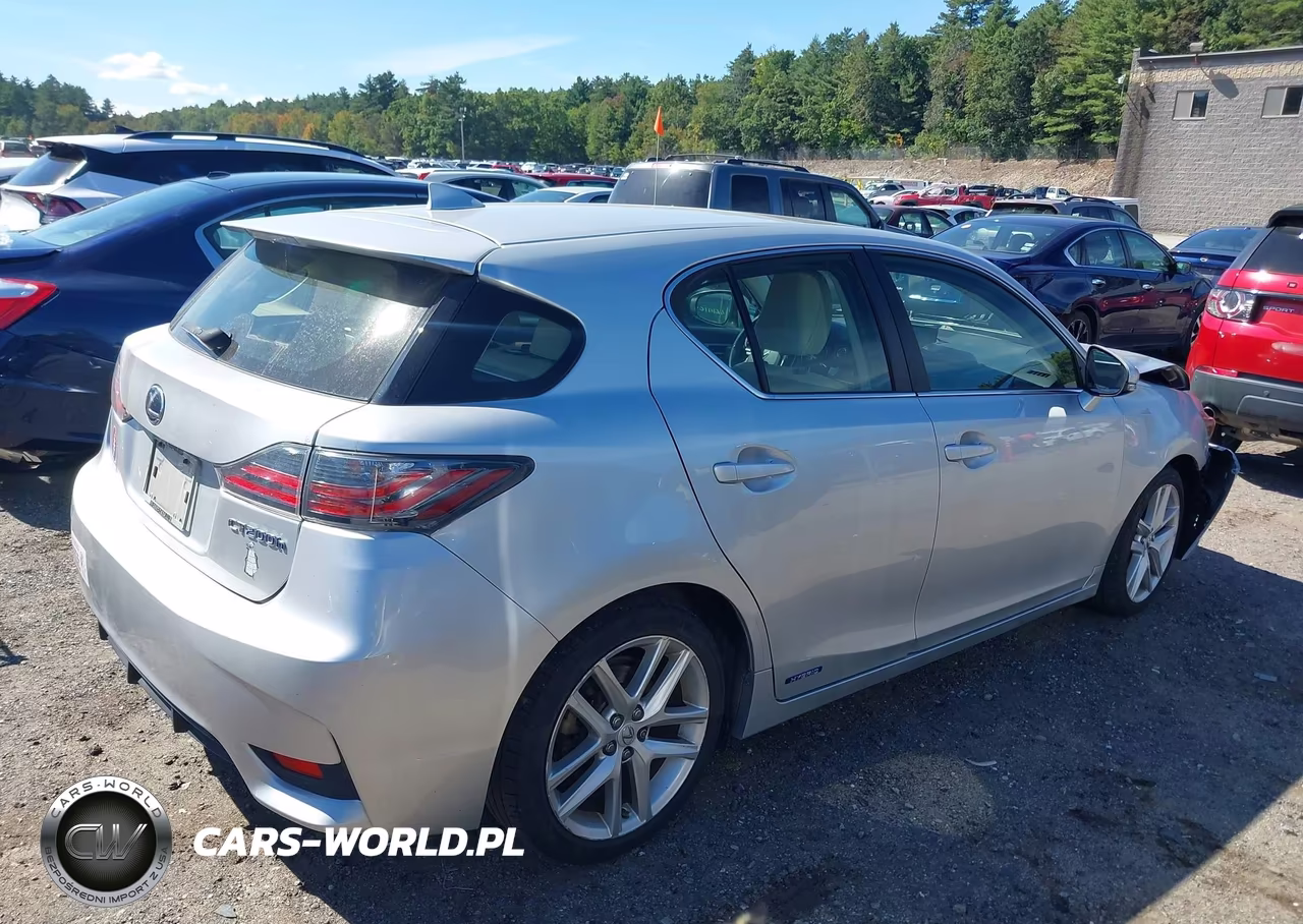 2014 Lexus Ct 200H VIN:JTHKD5BH3E2203357 - 4