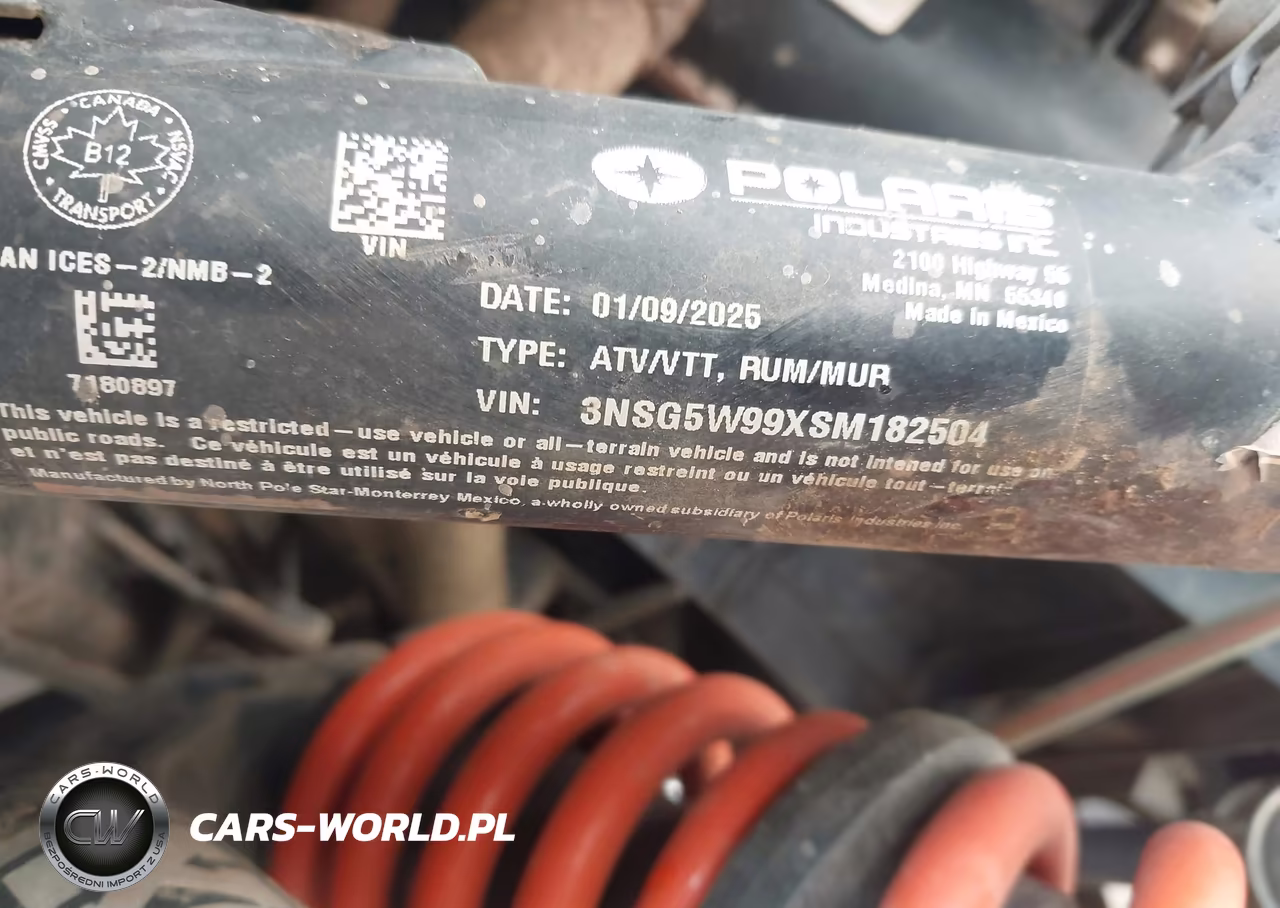2025 Polaris Xpedition Xp 5 1000 Northstar VIN:3NSG5W99XSM182504 - 10