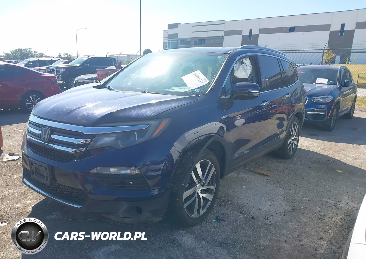 2017 Honda Pilot Touring VIN:5FNYF6H97HB003434 - 2