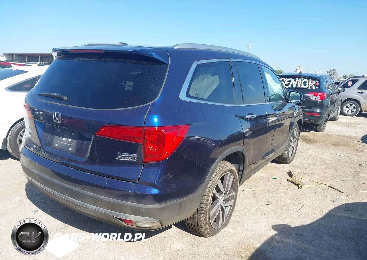 2017 Honda Pilot Touring VIN:5FNYF6H97HB003434 - 4